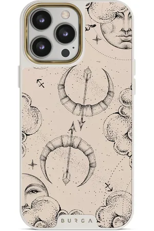 BURGA Sagittarius - iPhone 13 Pro Hoesje, Elite Light / Gold / Nude