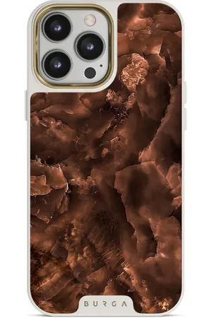 BURGA Toasted Chestnut - iPhone 14 Pro Hoesje, Elite Light (MagSafe) / Gold