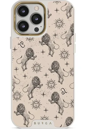 BURGA Leo - iPhone 14 Pro Max Hoesje, Elite Light (MagSafe) / Gold / Nude