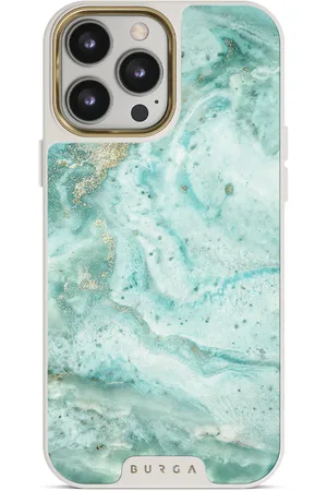 BURGA Uluwatu Waves - iPhone 13 Pro Max Hoesje, Elite Light / Gold