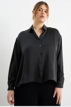 Zwarte blouse maat online 46