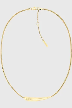 Calvin Klein Ketting met langwerpige druppelvormige hanger
