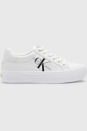 Calvin Klein Leather Platform Trainers - - - Women - EU 36
