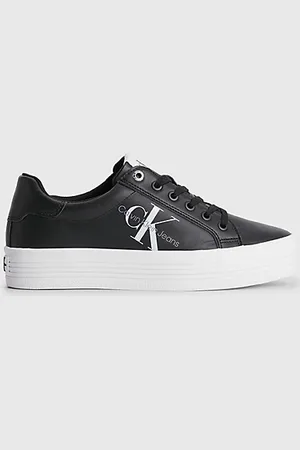 Calvin Klein Leather Platform Trainers - - - Women - EU 36