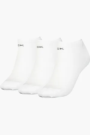 Calvin Klein 3 Pack Ankle Socks - - - Women - One Size