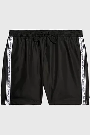 Calvin Klein Medium zwemshort met trekkoord - Logo Tape