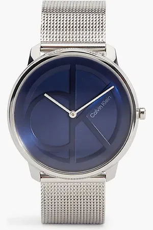 Calvin Klein Monogram logo mesh armband horloge
