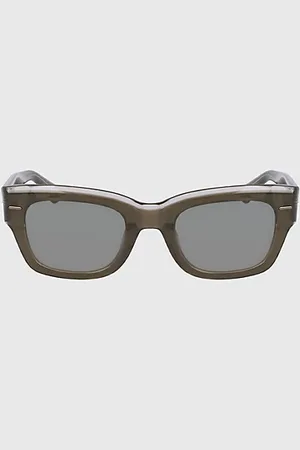 Calvin Klein Rechthoekige zonnebril CK23509S