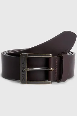 Calvin Klein Leather Belt - - - Men - 80 cm