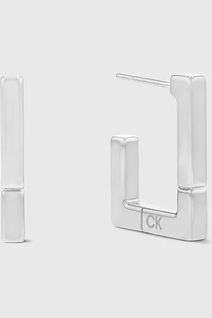 Calvin Klein Geometrische roestvrij stalen oorbellen