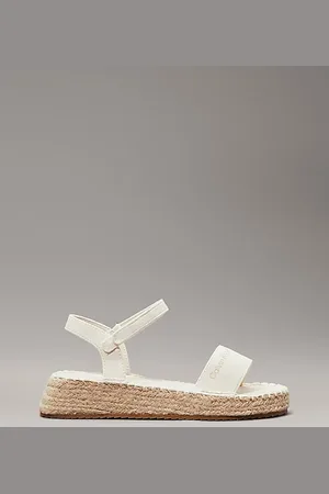 Calvin Klein Espadrille sandalen voor kinderen met sleehak