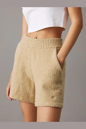 Calvin Klein Korte broek van gebreid katoen