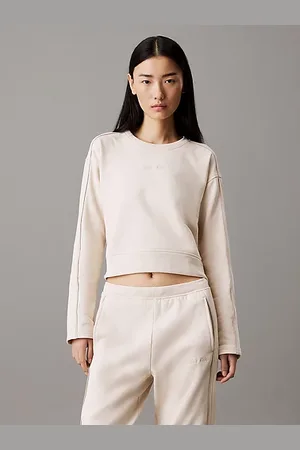 Calvin Klein Lounge sweatshirt van katoenen fleece