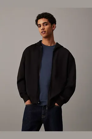 Calvin Klein Relaxed hoodie met rits