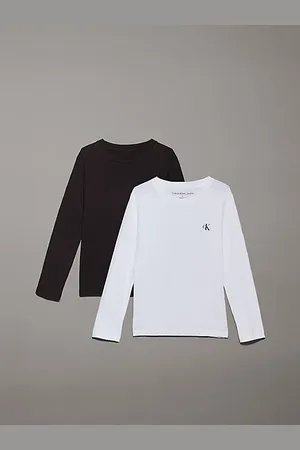 Calvin Klein 2 pack T-shirts met lange mouwen