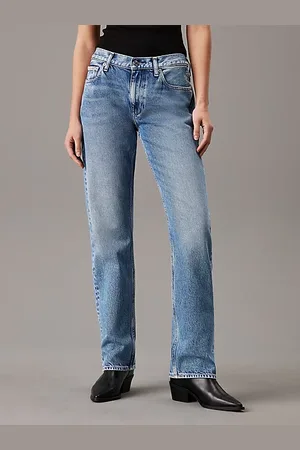 Calvin Klein Low Rise Straight Jeans