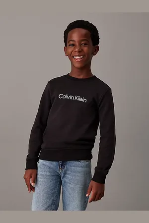 Calvin Klein Sweatshirt met logo voor kinderen