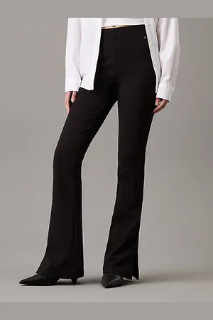 Calvin Klein Flare legging van Milano jersey
