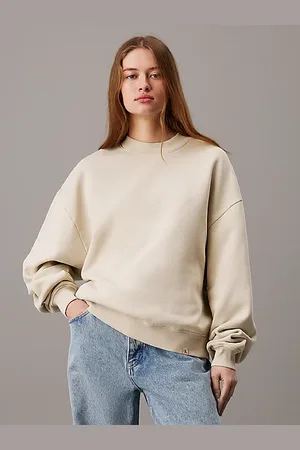 Calvin Klein Relaxed sweatshirt van katoenfleece