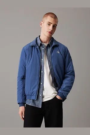Calvin Klein Gewatteerd nylon jack met rits