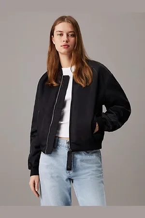 Calvin Klein Gewatteerd bomberjack van nylon