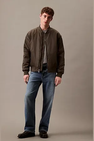 Calvin Klein Gewatteerd bomberjack van nylon