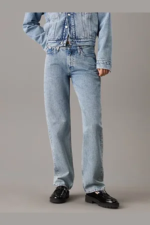 Calvin Klein Low Rise Straight Jeans