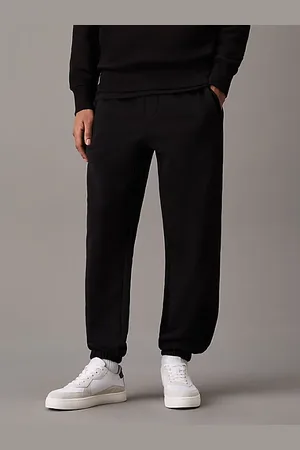 Calvin Klein Rechte jogginbroek van zware fleece