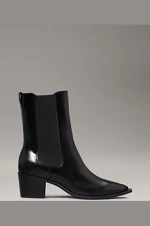 Calvin Klein Leren cowboylaarzen