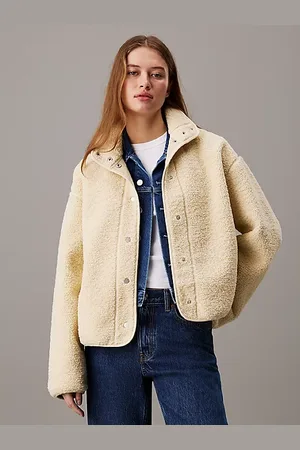 Calvin Klein Relaxed sherpa overhemdjack