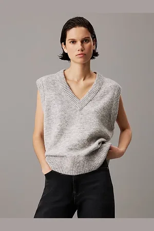 Calvin Klein Relaxed gilet van wolmix