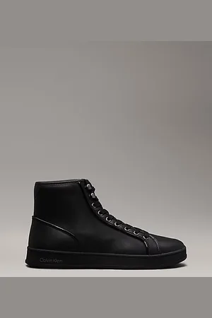 Calvin Klein Leren high-top sneakers