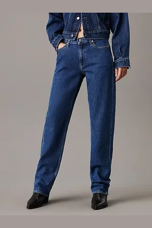 Calvin Klein Low Rise Straight Jeans