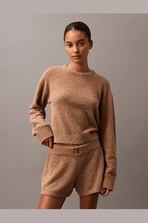 Calvin Klein Pluche gebreide loungetrui