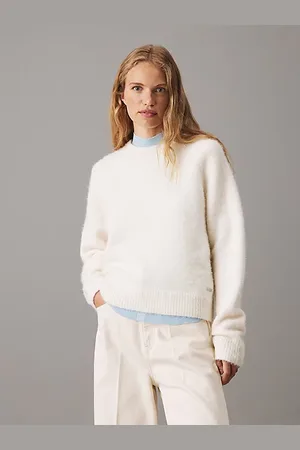 Calvin Klein Comfortabele trui van alpacamix