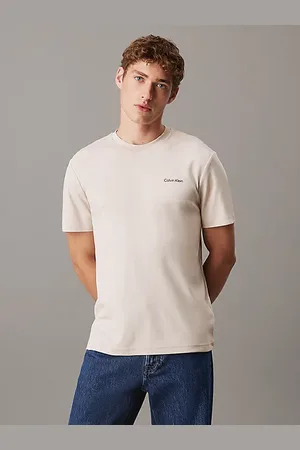 Calvin Klein T-shirt van interlock katoen