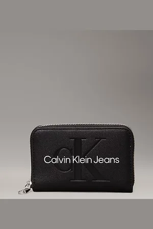 Calvin Klein Leren bifold portemonnee
