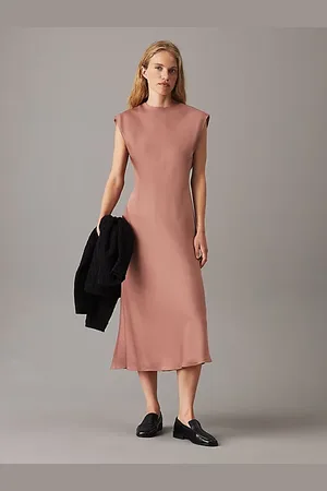Calvin Klein Rechte jurk van viscose
