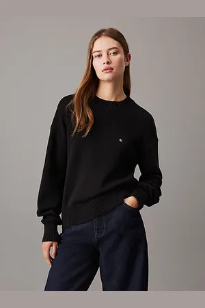 Calvin Klein Katoenen trui met monogram