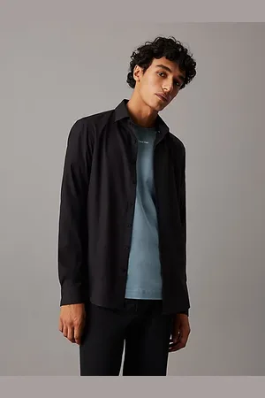Calvin Klein Performance net overhemd met slim fit