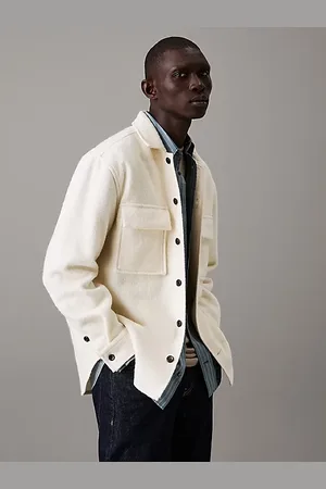 Calvin Klein Relaxed bouclé overshirt
