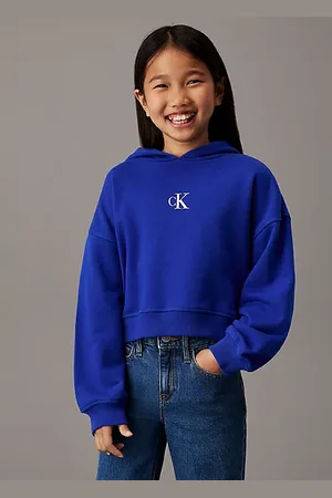 Calvin Klein Vierkante hoodie met logo