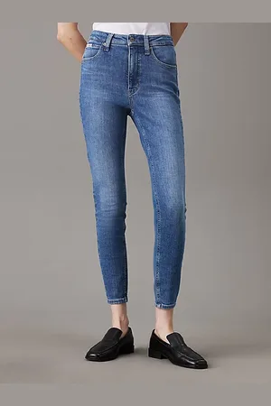 Calvin Klein High Rise Super Skinny Ankle Jeans