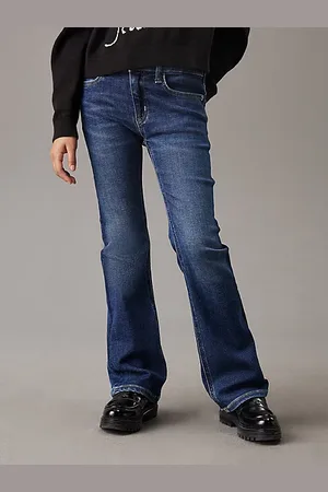 Calvin Klein Mid Rise Flared Jeans