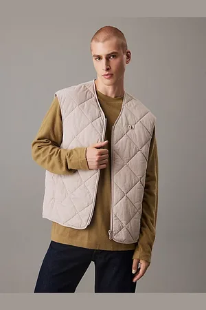 Calvin Klein Doorgestikte bodywarmer van nylon