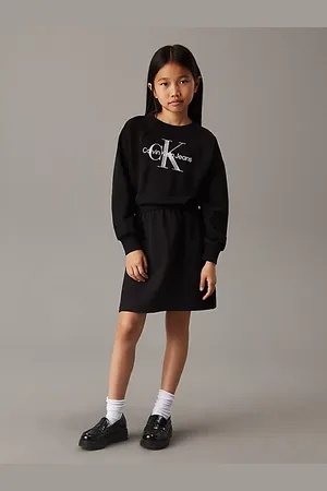Calvin Klein Sweatshirtjurk met logo