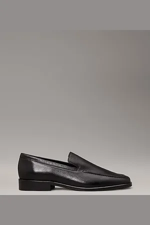 Calvin Klein Leren loafers met vierkante punt