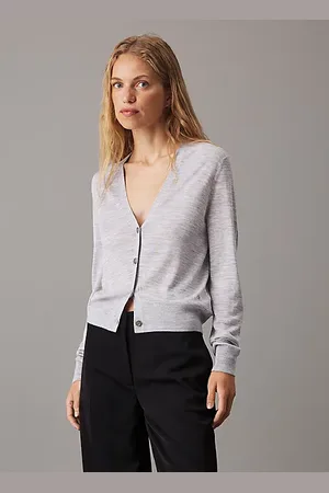 Calvin Klein Vesttrui van acetaatmix