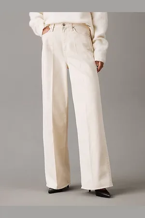 Calvin Klein High Rise Wide Leg Jeans