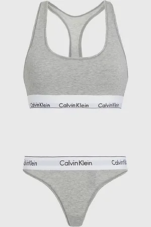 Calvin Klein Bralette- en stringset - Modern Cotton